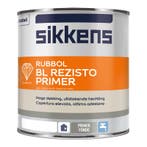 Sikkens Rubbol BL Rezisto Primer RAL 9010 | Zuiver Wit 1L, Verzenden, Wit, Nieuw, Verf