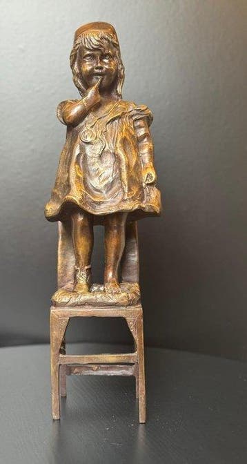 after Juan Clará (1875-1958) - sculptuur, Magnificent
