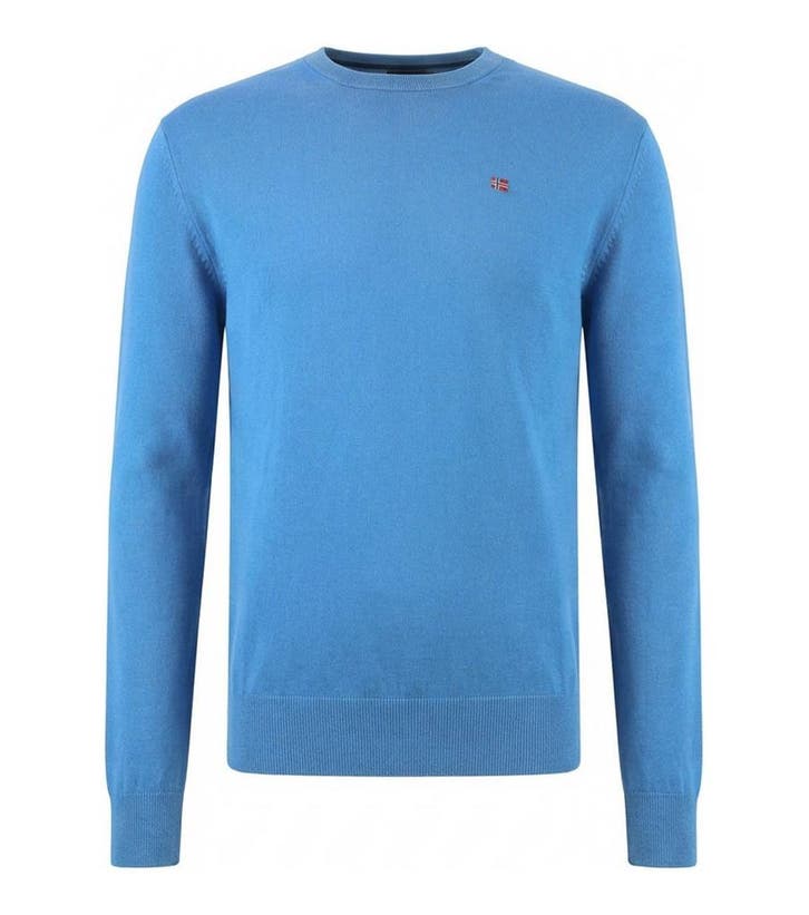 Napapijri Trui in maat M Blauw, Kleding | Heren, Truien en Vesten, Blauw, Zo goed als nieuw, Verzenden