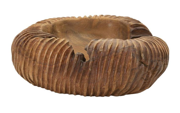 DIENBLAD GARIT TEAK CM 37X40X16, Huis en Inrichting, Woonaccessoires | Overige, Ophalen of Verzenden