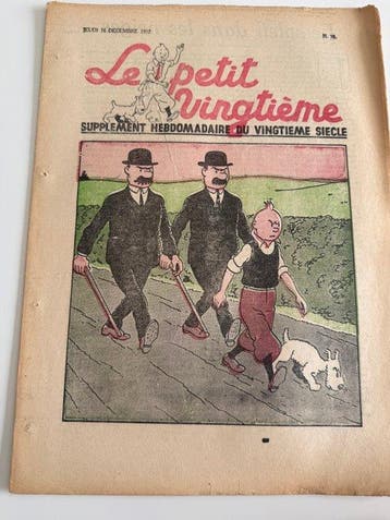 Le Petit Vingtième 50 - Tintin - Lile noire - 1 Comic -, Nieuw