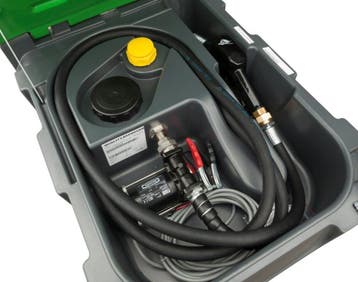 Dieseltank mobiel TM 300 liter (hoog/smal model) + 12V pomp, Verzenden