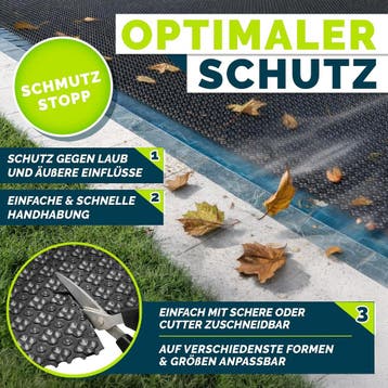 Zwembad Afdekzeil - Rechthoekig - Solarzeil - 800x400 cm - Z, Verzenden, Zo goed als nieuw