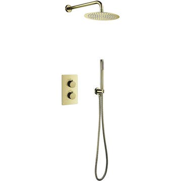 Inbouw Thermostatische Regendoucheset - Leoni -, Ophalen of Verzenden, Nieuw