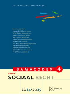 Bamacodex 4 - Sociaal recht 2024-2025 - Alexander De Becker, Verzenden, Zo goed als nieuw, Alexander De Becker