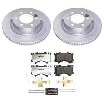 Power Stop 23-26 Toyota Sequoia Front Z36 Coated Truck & Tow, Ophalen of Verzenden, Nieuw