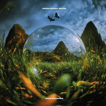 lp nieuw - green desert water - EERIE MEADOWS (BLUE/ORANG..., Verzenden, Zo goed als nieuw, Overige formaten
