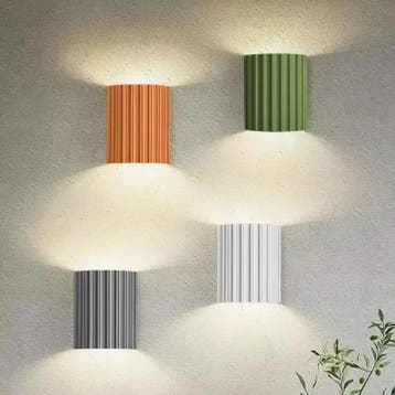 Moderne Hars LED Wandlamp Macaron Design, Huis en Inrichting, Verzenden, Nieuw