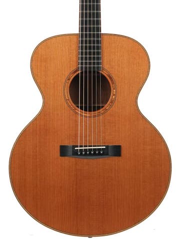 Huss & Dalton MJ Custom Hawaiian Koa Cedar 2011 (Instrument), Ophalen of Verzenden, Zo goed als nieuw, Western- of Steelstringgitaar
