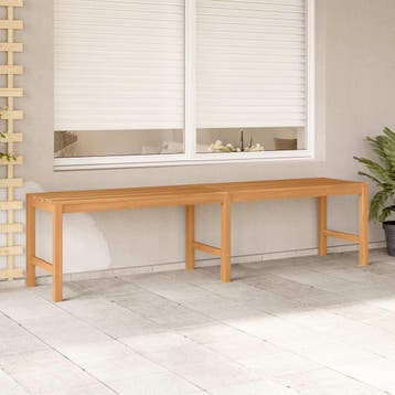 vidaXL Tuinbank 180 cm massief teakhout, Verzenden, Nieuw, Teakhout