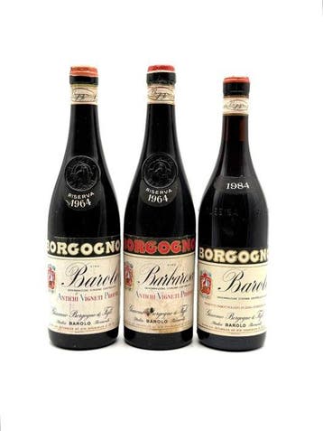 1964 Riserva, 1984 Barolo & 1964 Riserva Barbaresco, Giacomo, Nieuw
