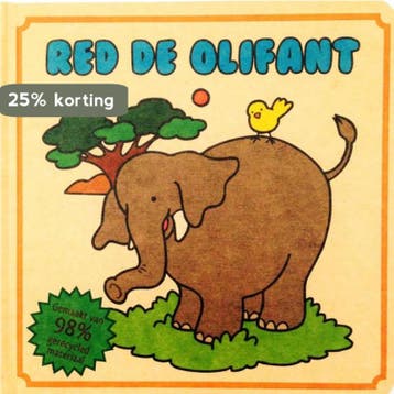 TRIO van 3 leesboekjes: Red de dolfijn, de olifant en de, Verzenden, Gelezen