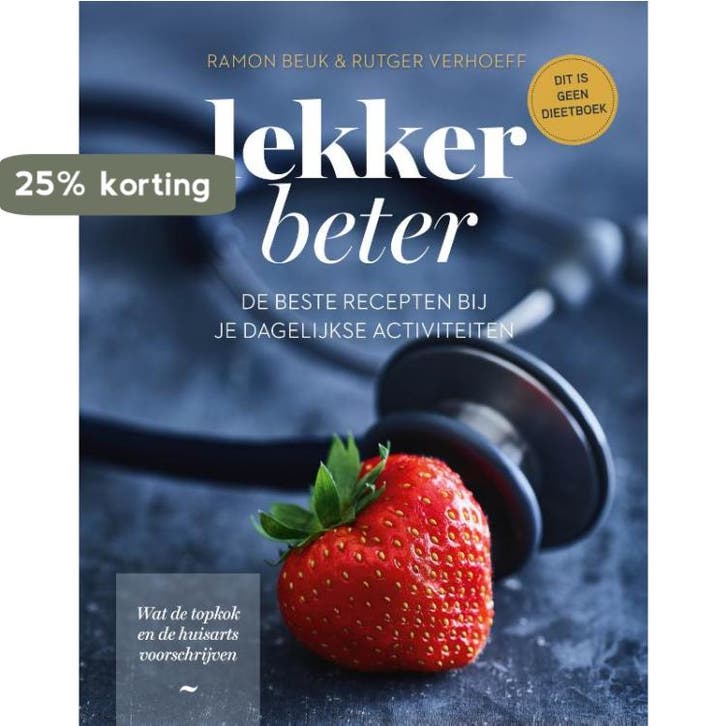 Lekker beter - Rutger Verhoeff 9789059567498, Boeken, Kookboeken, Zo goed als nieuw, Verzenden