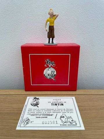 Figurine - Tintin journal - Tintin en Amérique - Pixi 4542 -, Nieuw