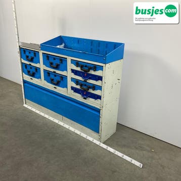 Nova bedrijfswageninrichting 1525x360x1140mm (3128), Ophalen of Verzenden