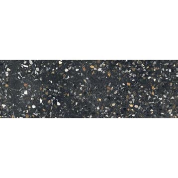Sphinx Terrazzo Vloertegel - 25x75 cm - Mat Zwart, Ophalen of Verzenden, Nieuw