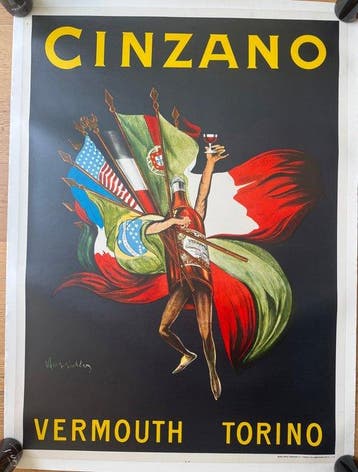cappiello leonetto - cinzano torino