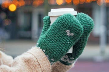 Haakpatroon Winterse Wanten met Drops Snow - Haakspot, Ophalen of Verzenden, Nieuw
