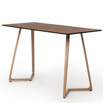 Hoge Eettafel Wings Grande | Aluminium | Gold | 180 x 80..., Verzenden, Nieuw in verpakking