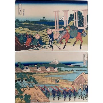 Ukiyo-e | Zesendertig Zichten op Fuji |