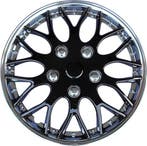 Wieldoppen  Missouri 16-inch chroom/zwart, Auto diversen, Wieldoppen, Verzenden, Nieuw