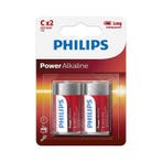 PHILIPS | POWER | ALKALINE | C BATTERIJ, Nieuw