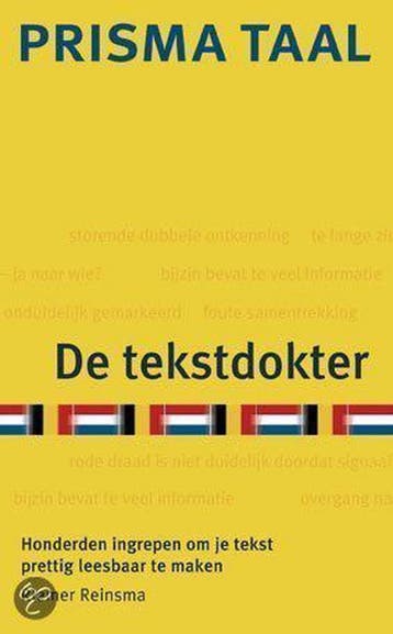 De tekstdokter / Prisma Taal 9789027478917 Riemer Reinsma, Verzenden, Gelezen, Riemer Reinsma