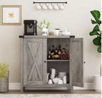 2-Deurs Farmhouse Buffetkast – Opbergkast 40×76×80 cm, Huis en Inrichting, Kasten | Overige, Verzenden, Nieuw