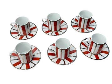 RKW atelier Francese - Koffieservies (12) - Porselein -
