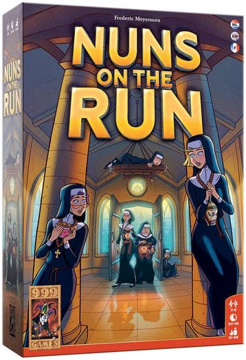 Nuns on the Run - Bordspel | 999 Games - Gezelschapsspellen, Verzenden, Nieuw
