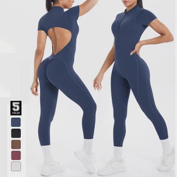 Dames Bodycon Jumpsuit met Scrunch Billen - Perfect voor Dan, Verzenden, Nieuw