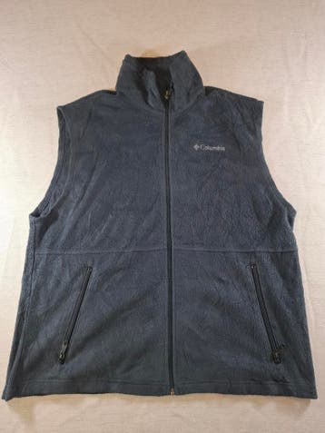 Columbia Fleece bodywarmer heren, maat L Zwart, Maat 52/54 (L), Columbia, Verzenden, Zwart