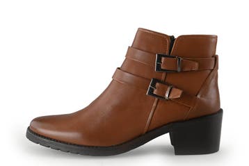 Mano Enkellaarzen in maat 38 Bruin, Kleding | Dames, Bruin, Verzenden, Mano, Lage of Enkellaarzen