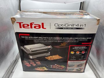 Tefal OptiGrill 4in1 GC774D - Intelligente Contactgrill - 9, Verzenden, Nieuw