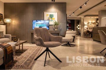 Online veiling: Stoel Lisbon 3347, draaibare in luxe Retro, Huis en Inrichting, Stoelen, Nieuw