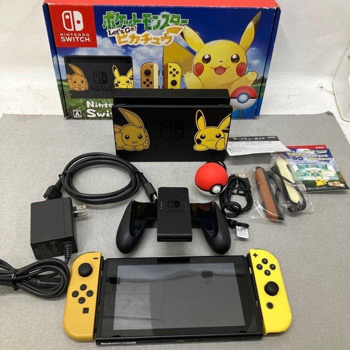 Nintendo - Switch - Pokémon Let’s Go Pikachu Edition Console, Spelcomputers en Games, Spelcomputers | Overige Accessoires