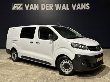 Opel Vivaro L3H1 | Financial Lease voor 356 p/mnd, Stof, Overige carrosserieën, Wit, 360° camera