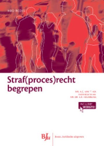 Straf(proces)recht begrepen / HBO-reeks - A.C. van t Hek, Verzenden, Gelezen, A.C. van 't Hek