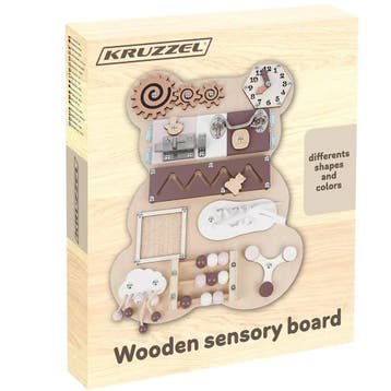 Kruzzel Beer Manipulatiebord 10-in-1: Educatief en Intera..., Ophalen of Verzenden, Nieuw
