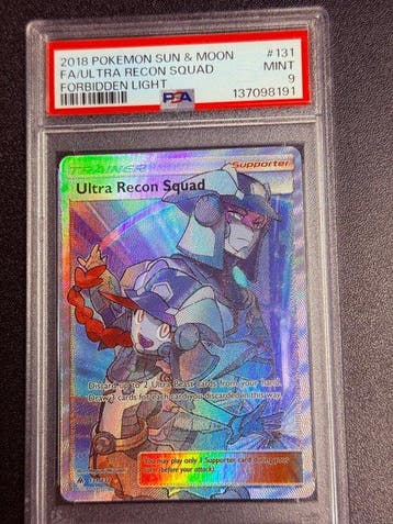 Pokémon - 1 Graded card - Ultra Recon Squad #131 Foil, Full, Nieuw