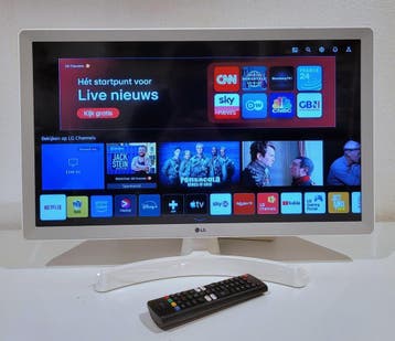 Smart TV Monitor - LG 24TQ510S | Nieuw | WIFI | Bluetooth, LED, HD Ready (720p), Nieuw, Ophalen of Verzenden