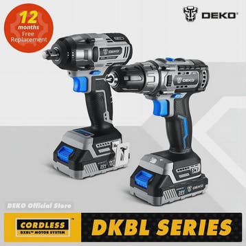 DEKO 20V Brushless Accuboormachine Set - Krachtige Mini Elek, Verzenden, Nieuw