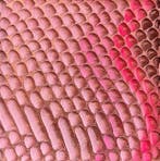 Maria Ruisi - Tableau abstrait rose relief