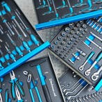 Datona Gereedschapsset 297-delig in carbon look softmodules, Doe-het-zelf en Verbouw, Gereedschap | Handgereedschap, Ophalen of Verzenden