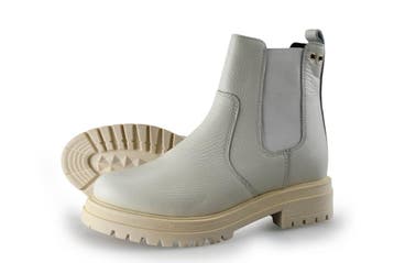 Nelson Chelsea boots in maat 38 Wit, Verzenden, Wit, Overige typen, Nelson