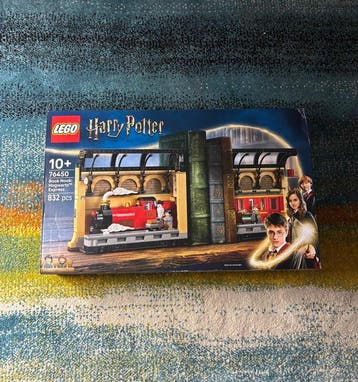 Lego Set - 76450 - Harry Potter - Book Nook: Hogwarts, Nieuw