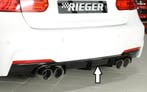 Rieger diffuser | geschikt voor BMW 3-Serie F30 / F31 (335i, Verzenden, Nieuw, BMW