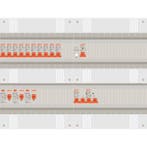 1 fase groepenkast met lichtgroepen en aparte groep voor pv, Ophalen of Verzenden, Nieuw, Overige typen