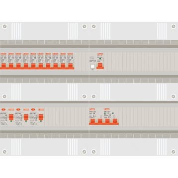 1 fase groepenkast met lichtgroepen en aparte groep voor pv, Ophalen of Verzenden, Nieuw, Overige typen
