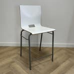 Eromes/ Marko schoolstoel zithoogte 61 cm (maat 6), wit -, Huis en Inrichting, Ophalen of Verzenden, Gebruikt, Hout, Eén